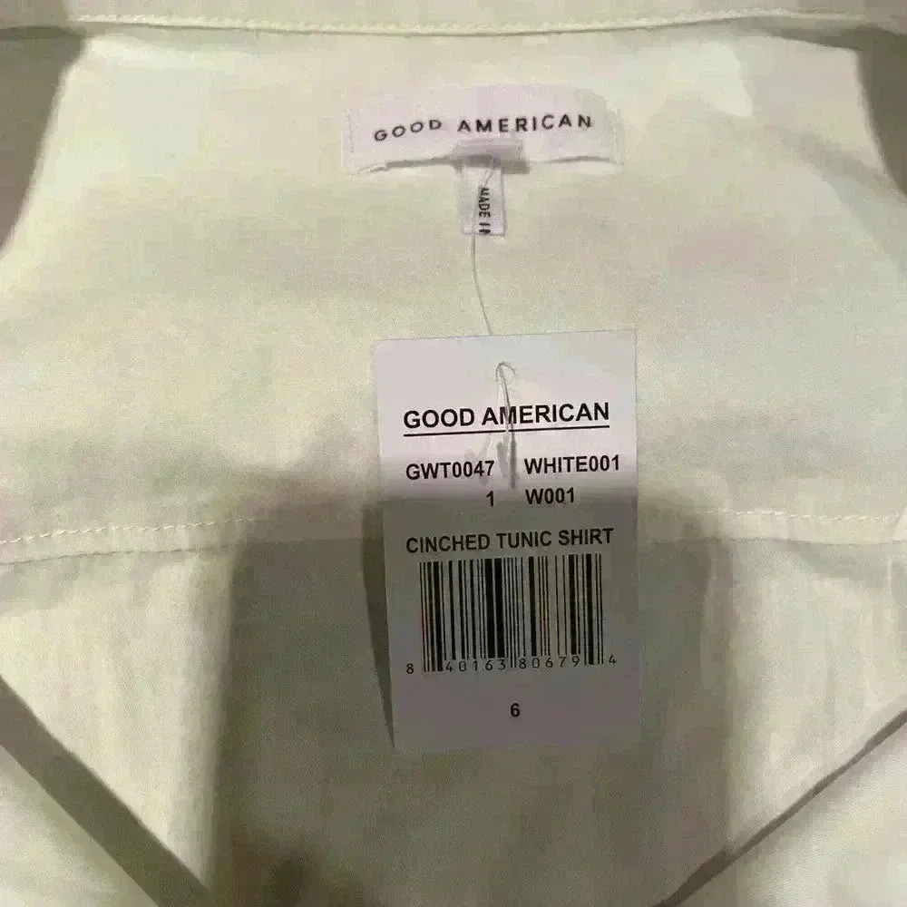 Cinched Tunic Shirt by Good American! - Picture 5 of 5